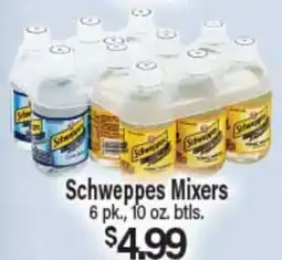 Angelo Caputo's Fresh Market Schweppes Mixers offer