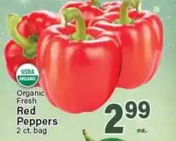 Angelo Caputo's Fresh Market Organic Fresh Red Peppers offer