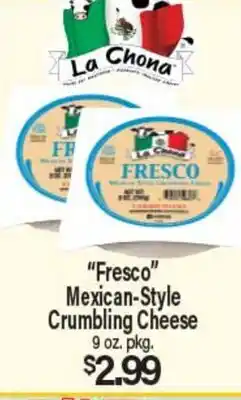 Angelo Caputo's Fresh Market Fresco Mexican-Style Crumbling Cheese offer