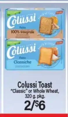 Angelo Caputo's Fresh Market Colussi Toast offer