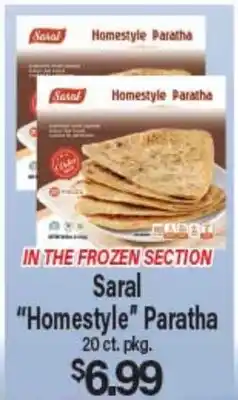 Angelo Caputo's Fresh Market Saral Homestyle Paratha offer