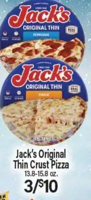 Angelo Caputo's Fresh Market Jack's Original Thin Crust Pizza offer