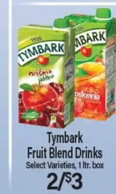 Angelo Caputo's Fresh Market Tymbark Fruit Blend Drinks offer