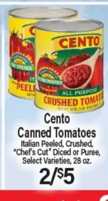 Angelo Caputo's Fresh Market Cento Canned Tomatoes offer