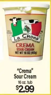 Angelo Caputo's Fresh Market Crema Sour Cream offer