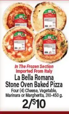 Angelo Caputo's Fresh Market La Bella Romana Stone Oven Baked Pizza offer