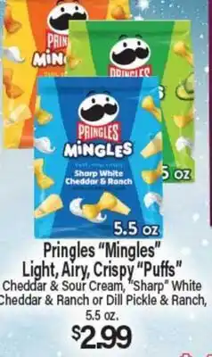 Angelo Caputo's Fresh Market Pringles Mingles Light, Airy, Crispy Puffs offer