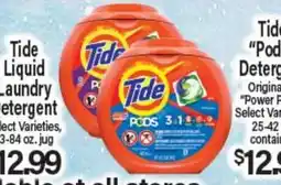 Angelo Caputo's Fresh Market Tide Liquid Laundry Detergent offer