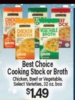 Angelo Caputo's Fresh Market Best Choice Cooking Stock or Broth offer