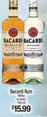Angelo Caputo's Fresh Market Bacardi Rum offer