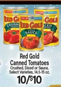 Angelo Caputo's Fresh Market Red Gold Canned Tomatoes offer
