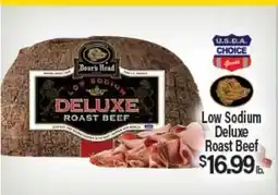 Angelo Caputo's Fresh Market Low Sodium Deluxe Roast Beef offer
