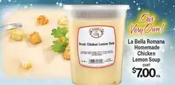 Angelo Caputo's Fresh Market La Bella Romana Homemade Chicken Lemon Soup offer