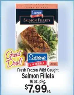 Angelo Caputo's Fresh Market Fresh Frozen Wild Caught Salmon Fillets offer