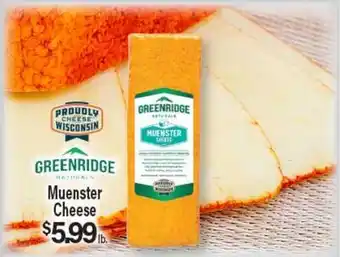Angelo Caputo's Fresh Market GREENRIDGE Muenster Cheese offer