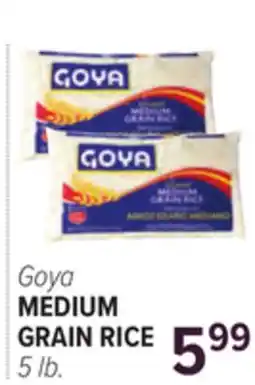 Cermak Fresh Market Goya MEDIUM GRAIN RICE offer