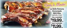 Angelo Caputo's Fresh Market La Bella Romana Homemade BBQ Ribs offer
