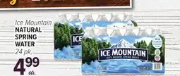 Cermak Fresh Market Ice Mountain NATURAL SPRING WATER offer