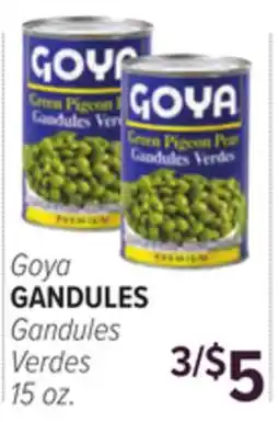 Cermak Fresh Market Goya GANDULES offer