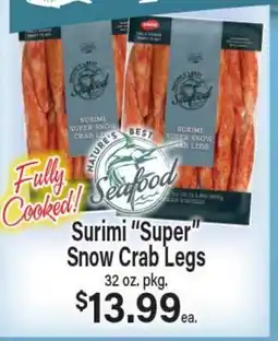 Angelo Caputo's Fresh Market Surimi Super Snow Crab Legs offer
