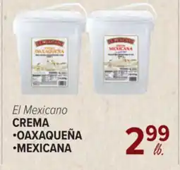 Cermak Fresh Market El Mexicano CREMA •OAXAQUEÑA •MEXICANA offer
