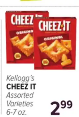 Cermak Fresh Market Kellogg's CHEEZ IT offer