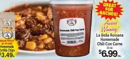 Angelo Caputo's Fresh Market La Bella Romana Homemade Chili Con Carne offer