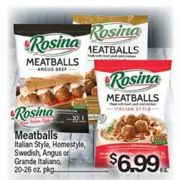 Angelo Caputo's Fresh Market Meatballs offer
