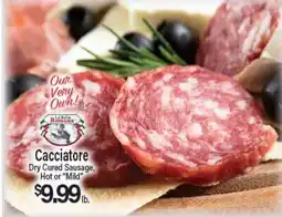 Angelo Caputo's Fresh Market Cacciatoré Dry Cured Sausage, Hot or Mild offer