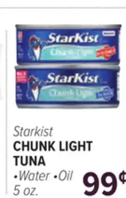 Cermak Fresh Market Starkist CHUNK LIGHT TUNA offer