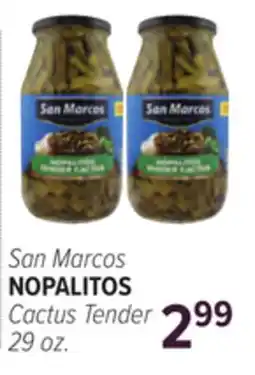 Cermak Fresh Market San Marcos NOPALITOS Cactus Tender offer
