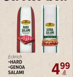 Cermak Fresh Market Eckrich • HARD • GENOA SALAMI offer