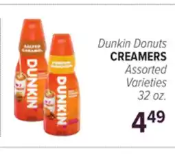 Cermak Fresh Market Dunkin Donuts CREAMERS offer