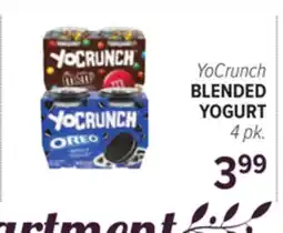Cermak Fresh Market YoCrunch BLENDY YOGURT offer