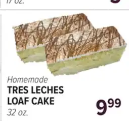 Cermak Fresh Market Homemade TRES LECHES LOAF CAKE offer