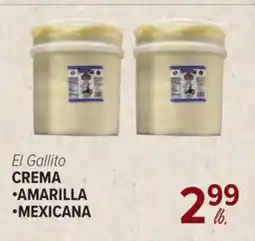 Cermak Fresh Market El Gallito CREMA offer
