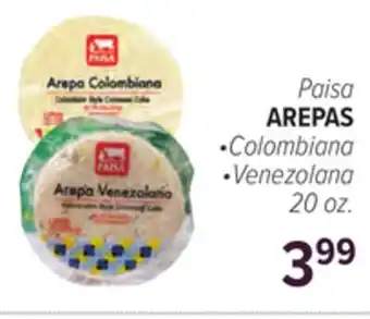 Cermak Fresh Market Paisa AREPAS offer