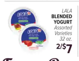 Cermak Fresh Market LALA BLENDED YOGURT offer