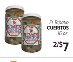 Cermak Fresh Market El Tapatio CUERITOS offer