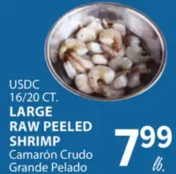 Cermak Fresh Market USDC 16/20 CT. LARGE RAW PEELED SHRIMP offer