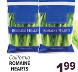 Cermak Fresh Market California ROMAINE HEARTS offer
