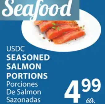 Cermak Fresh Market USDC SEASONED SALMON PORTIONS offer