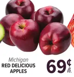 Cermak Fresh Market Michigan RED DELICIOUS APPLES offer