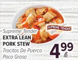 Cermak Fresh Market Supreme Tender EXTRA LEAN PORK STEW offer