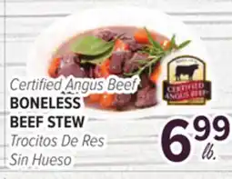 Cermak Fresh Market Certified Angus Beef BONELESS BEEF STEW offer