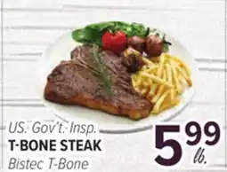 Cermak Fresh Market U.S. Gov't Insp. T-BONE STEAK offer