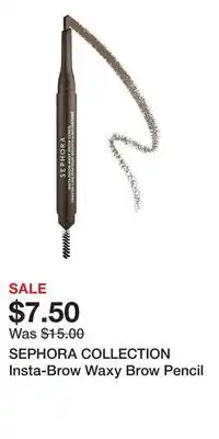 Kohl's SEPHORA COLLECTION Insta-Brow Waxy Brow Pencil offer