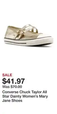 Kohl's Converse Chuck Taylor All Star Dainty Women's Mary Jane Shoes offer