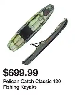 Dick's Sporting Goods Pelican Catch Classic 120 Fishing Kayaks offer
