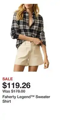 Nordstrom Faherty Legend Sweater Shirt offer